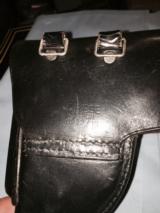 P-38 Black leather holster made by Original WWII makers-in Berlin - 5 of 5