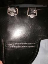 P-38 Black leather holster made by Original WWII makers-in Berlin - 4 of 5