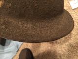 Steel American helmet used from WWI to WWII with leather liner -excellent condition - 2 of 3