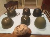 American G.I. steel helmets with liners - 3 of 4