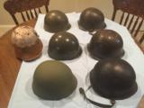 American G.I. steel helmets with liners - 2 of 4