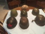 American G.I. steel helmets with liners - 1 of 4