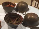 All Steel American helmets with liner - 4 of 4