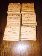 WWII Broomhandle 7.63 cal un opened Military Grade packs of 25
- 1 of 1