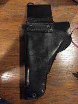 P-38 Holster -black leather -new condition - 3 of 4