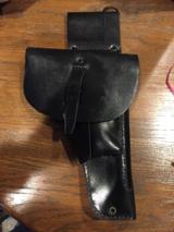 P-38 Holster -black leather -new condition - 1 of 4