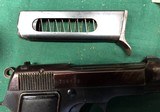 Beretta model 1934-380 caliber High polish,military marked,vet bring back,mint bore-excellent - 5 of 10