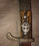 Nazi Field Police Dress bayonet -Bonn Germany with scabbord - 1 of 8