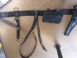 Mint Civil War Union belt and buckel, repro holster and cap box originial Sword loop for carring sword - 6 of 8