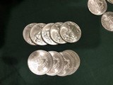 One once Silver Eagles in 20 coin US Mint packs - 1 of 3