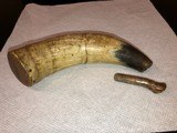Antique Powder Horn 150 +years old - 2 of 3
