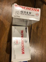 2 boxes of 40 S & W 180 grain FMJ - 1 of 2