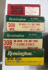 Four boxes of 308 caliber - 1 of 1