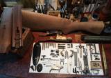 New, unfinished A.H. Fox 16 gauge graded ejector shotgun kit, your choice of 28