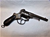 12MM dual firing system pinfire centerfire revolver - 1 of 7