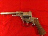 Rare Civil War Imported M1859 French Perrin 12MM Revolver - 7 of 11