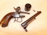 Civil War Range 12MM M1854 Lefaucheux Brevete Pinfire Revolver - 8 of 14