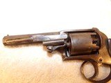 Civil War Wedge Frame London Maker Marked Adams Webley Bentley Self Cocking - 4 of 9