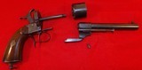 Civil War Range Lefaucheux 12mm M1854 Pinfire Revolver - 2 of 15