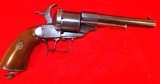 Civil War Range Lefaucheux 12mm M1854 Pinfire Revolver - 1 of 15