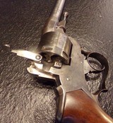 Civil War Imported Perrin 11MM Centerfire Revolver with Texas Connection - 5 of 12