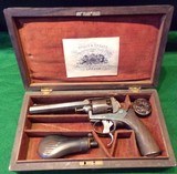Civil War Era Cased British Hollis & Sheath Tranter Patent Revolver - 1 of 15