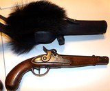 Bavarian / German M1826/42 Horse Pistols & Dragoon Saddle Pommel Holsters - 3 of 14
