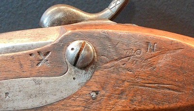 Ciivl War Imported Bavarian German 1826/1842 Horse Pistol - Image 8 of 9