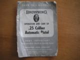 BROWNING "BABY" MODEL LIKE NEW ORIGINAL CONDITION WITH POUCH AND MANUAL - 14 of 15