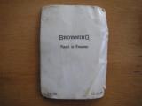 BROWNING "BABY" MODEL LIKE NEW ORIGINAL CONDITION WITH POUCH AND MANUAL - 15 of 15