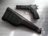 FN PRE-WAR MILITARY TANGENT SIGHT & SLOTTED CAL. 9 mm. FN HIGH POWER
PISTOL - 3 of 20