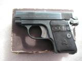 COLT MOD. 1908 CAL. .25ACP IN 98% CONDITION WITH ORIGINAL BOX - 1 of 13