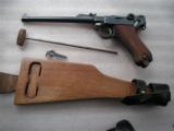 LUGER DWM 1917 ARTILERY IN EXCELLENT ORIGINAL CONDITION ALL MATGHING FULL RIG - 3 of 18