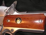 COLT GOLD CAP NATIONAL MATCH "SUPER MATCH" -.38 SUPER ON THE LEFT SIDE OF THE SLIDE ONE OF 350 LIKE NEW
- 9 of 19