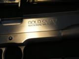 COLT GOLD CAP NATIONAL MATCH "SUPER MATCH" -.38 SUPER ON THE LEFT SIDE OF THE SLIDE ONE OF 350 LIKE NEW
- 7 of 19