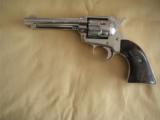 ROHM SINGLE ACTION CAL. .22 MAG. GERMANY NICKEL LIKE NEW CONDITION REVOLVER - 1 of 16