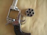 ROHM SINGLE ACTION CAL. .22 MAG. GERMANY NICKEL LIKE NEW CONDITION REVOLVER - 13 of 16