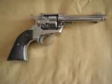 ROHM SINGLE ACTION CAL. .22 MAG. GERMANY NICKEL LIKE NEW CONDITION REVOLVER - 2 of 16