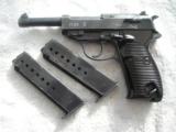 WALTHER P38 NAZI'S TIME PRODUCTION IN EXCELLENT CONDITION W/2 MATCHING MAGS - 1 of 19