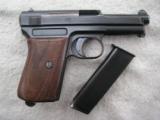 MAUSER MODEL 1914 CAL.7.65mm (32acp) IN EXCELLENT ORIGINAL CONDITION - 4 of 15