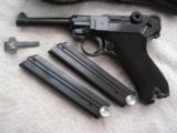 LUGER 1939 NAZI'S POLICE W/MAUZER BABBER IN LIKE NEW ORIGINAL CONDITION - 2 of 20