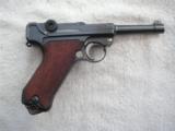 LUGER DWM 1921 MFG MILITARY POLICE WITH MATCHING S/N MAGAZINE IN 99% CONDITION - 2 of 20