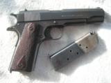 COLT 1911 WW1 1917 PRODUCTION IN EXCELLENT ORIGINAL CONDITION WITH VERY BRIGHT BORE - 1 of 16
