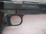 COLT SUPER MATCH .38 IN 99% ORIGINAL CONDITION ONE OF 857 SUPPLIED IN 1930 - 10 of 15