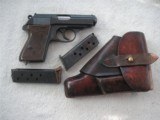 WALTHER NAZI'S PPK "DRP" GERMAN POSTAL SERVICE MARKED FULL RIG - 1 of 20