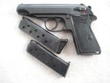 WALTHER PRE-WW2 MODEL PP MARKED "RJ-Rechsjustizministerlum" all original,full rig. - 2 of 19
