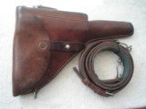 MAUSER BANNER COMMERCIAL 1937 DATED CALIBER 7.65mm 4 3/4" FULL RIG - 15 of 20
