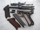 MAUSER LUGER 1936 DATED W/MATCHING S/N MAGAZINE IN 99% ORIGINAL CONDITIONI - 8 of 14
