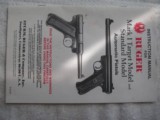 RUGER MARK-1 TARGET GUN IN
MINT ORIGINAL CONDITION 1978 PRODUCTION - 14 of 20