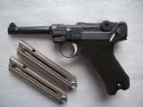SIMSON & COMPANY RARELY FOUND IN 98% ORIGINL CONDITION LUGER WITH 2 MATCHING MAGAZINES - 3 of 20